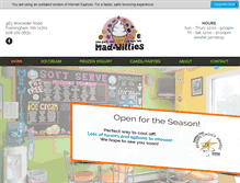 Tablet Screenshot of madwillies.com